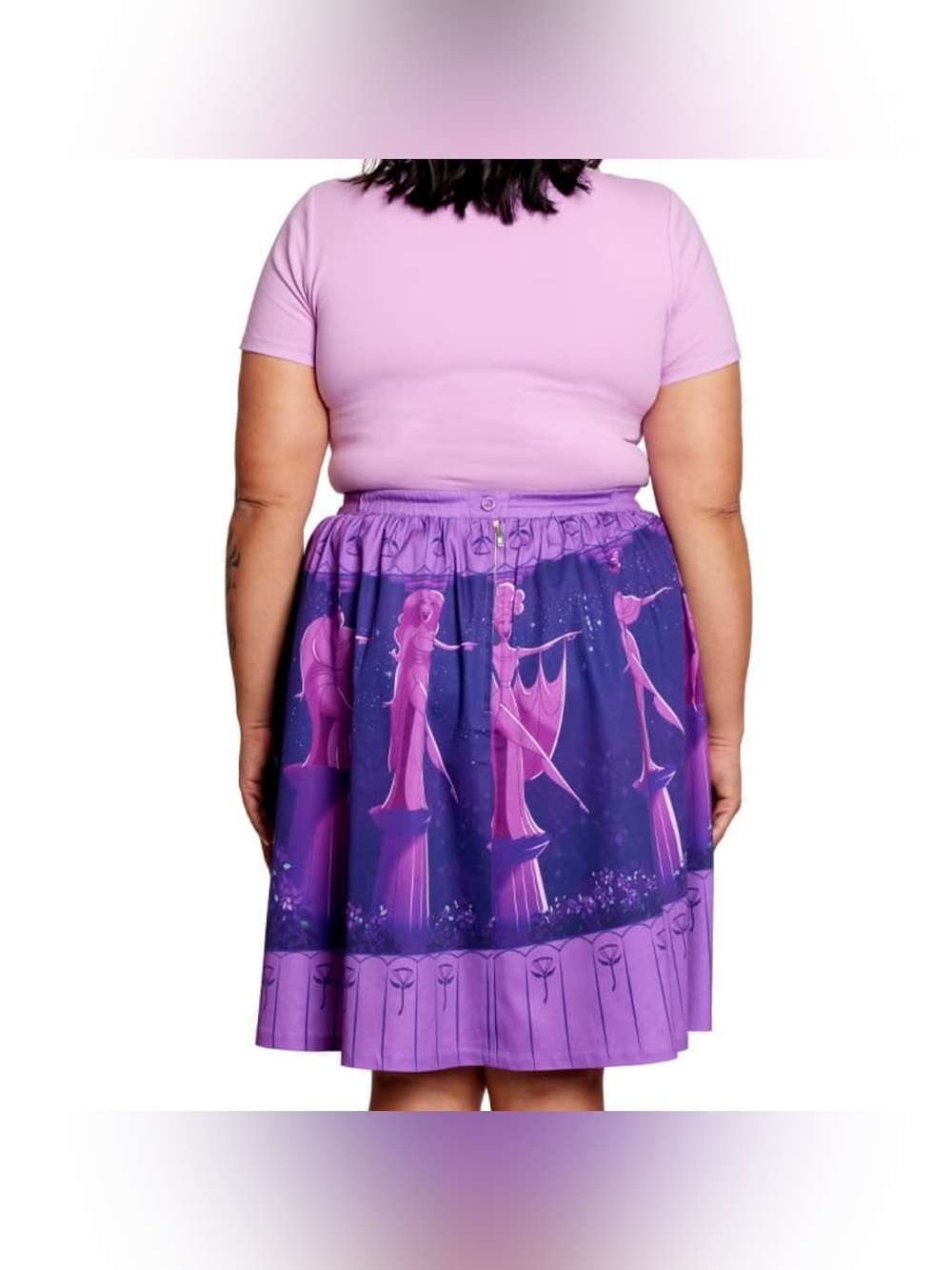 Loungefly Disney Stitch Shoppe Hercules Muses Sandy Skirt & Matching Top SET 1X - Picture 8 of 16
